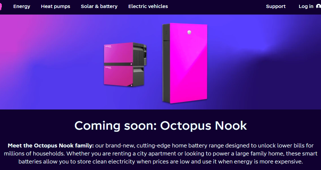 Octopus Nook: Every Question Answered About the UK Plug-In Battery for Renters and Homeowners