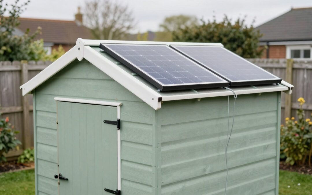 Plug-In Solar for Your Shed, Garage or Garden Outbuilding: The Complete UK Guide